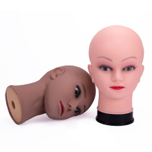 Косметология Голова манекена Женская кукла Лысая тренировочная голова